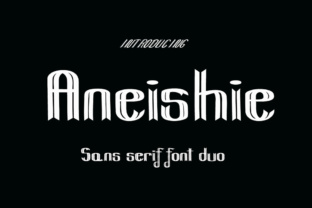 Aneishie: A Modern Sans Serif Font for Polished Branding