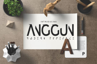 Anggun Font Review: A Futuristic Sans Serif for Modern Campaigns
