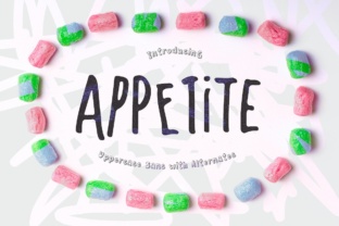 Appetite Font: A Modern Sans Serif for Handmade Brands