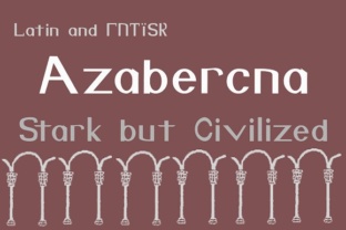 Azabercna: A Bold Sans Serif Font for Modern Web Design