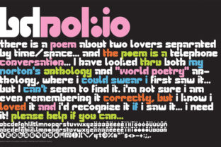 BD Nokio: A Bold Display Font for Modern Brand Identity