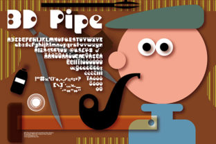 BD Pipe: The Rounded Display Font for Scroll-Stopping Content