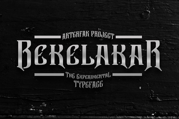 Bekelakar Font: A Bold Blackletter for Digital Impact
