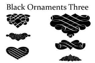 Black Ornaments Three: A Refined Typeface for Editorial Design