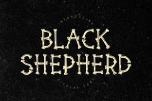 Black Shepherd Font Review: A Bone-Chilling Display Typeface