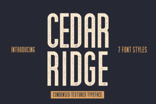 Cedar Ridge: The Versatile Typeface for Small Business Branding