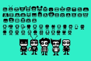 Comando X: A Playful Dingbats Font for Bold Campaigns