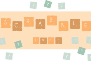 Designing with The Scrabble: A Playful Decorative Font for Web Layouts