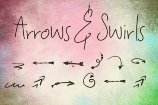 Elevate Your Brand with the Arrows and Swirls Typeface