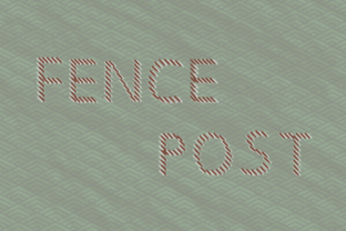 Fencepost: A Perspective Font for Bold Brand Identity