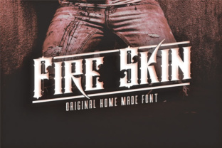 Fire Skin: A Bold Blackletter Typeface for Modern Web Design