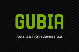 Gubia Family Review: A Bold Sans Serif for Modern Brands