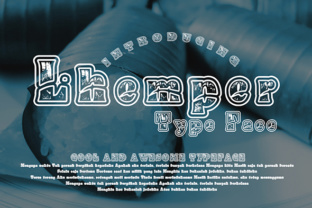 Lhemper Font Review: A Bold Decorative Typeface for Campaigns