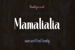 Mamalialia: A Calm Sans Serif Font for Editorial Design