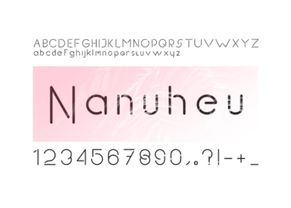 Nanuheu Font Review: A Striking Decorative Typeface for Modern Brands