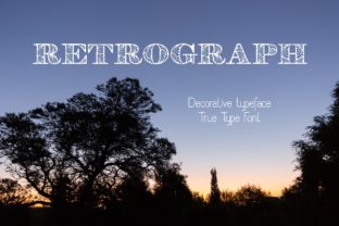 Retrograph: A Hand-Drawn Typeface for Modern Web Design