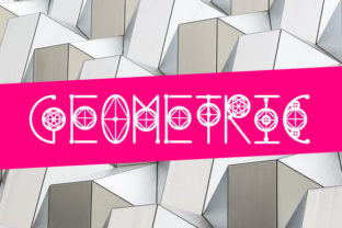 Round Geometric: A Playful Display Font for Social Campaigns