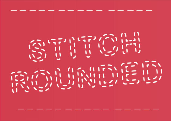 Stitch Rounded: The Perfect Craft Font for Handmade Brands