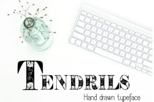Tendrils: A Decorative Font for Editorial Impact