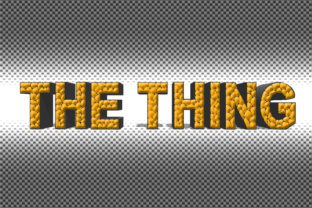 The Thing Font: A Stone-Carved Typeface for Makers