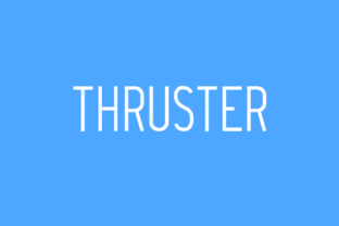 Thruster Font Review: A Bold Caps Typeface for Web Headers