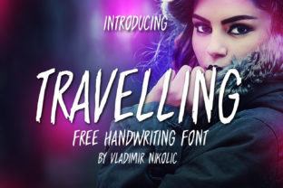 Travelling Free Brush: A Handwritten Font for Editorial Design