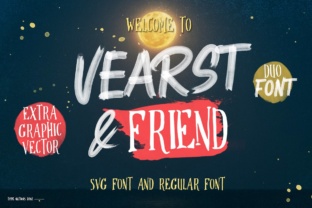 Vearst Friend: A Hand-Painted Serif Typeface for Web Design