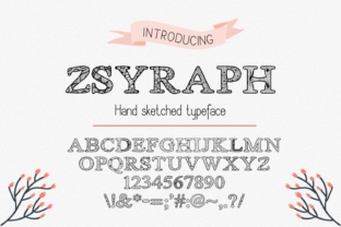 Zsyraph: The Hand-Drawn Font for Scroll-Stopping Brand Visuals